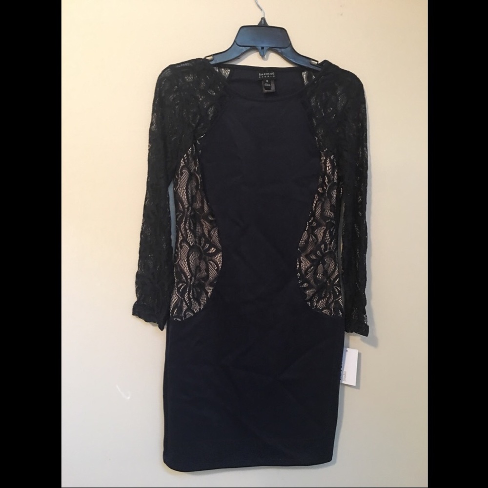 A new navy dress